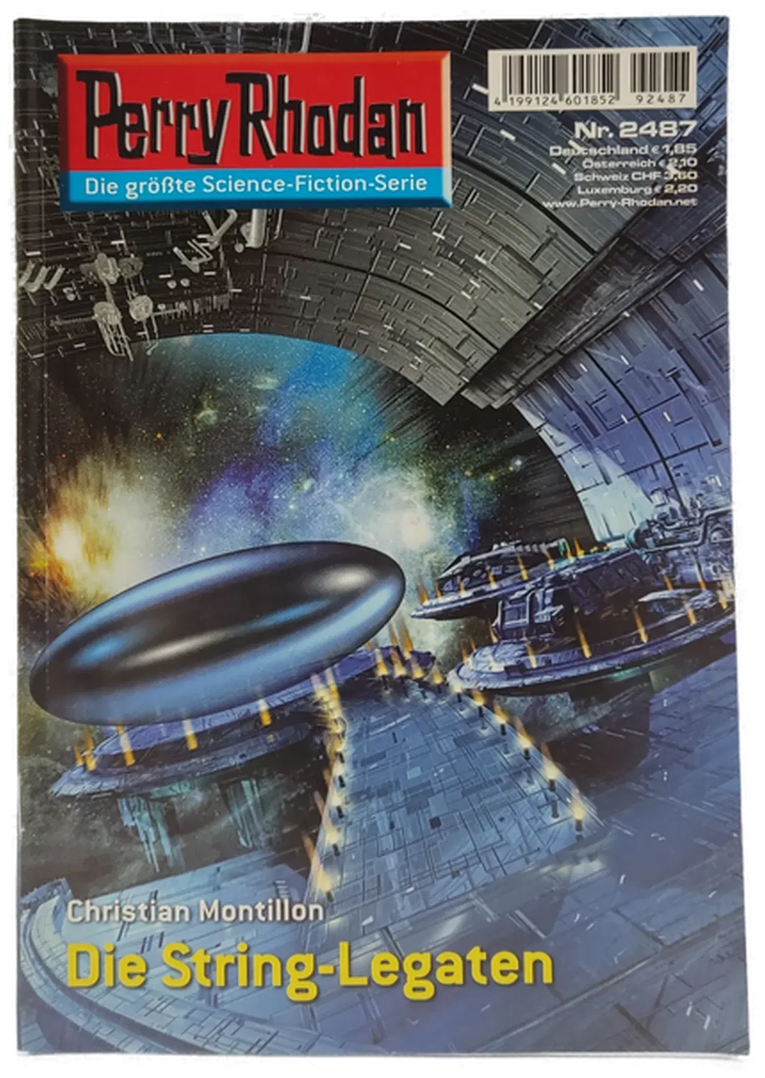 Romanheft Perry Rhodan Die String-Legaten Erstauflage Nr. 2487 - Bild 1
