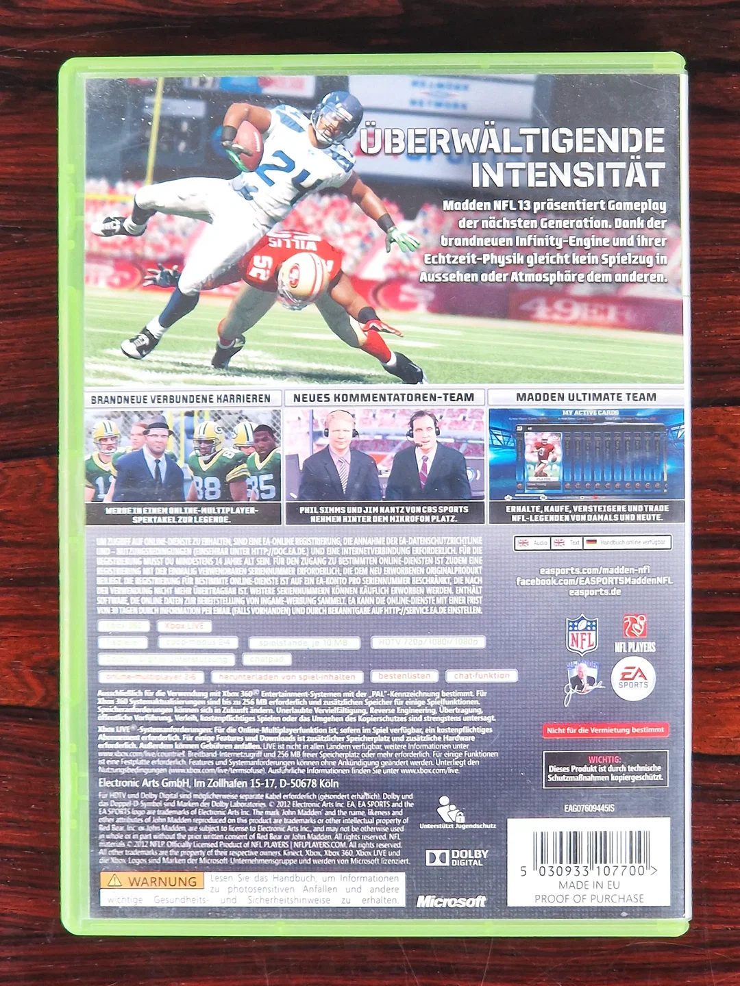 EA Sports Madden NFL 13 - Xbox 360 - Spiel – Bild 2
