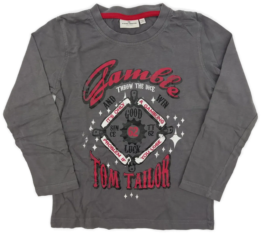 Tom Tailor Kinder Shirt grau Gr.116/122 - Bild 4