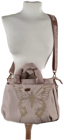 Skechers Schultertasche Beige Kunstleder | Leichter Klassiker - Bild 3