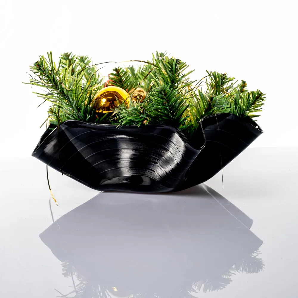 Schale aus einer echten Vinylschallplatte Modell "Heintje" Weihnachten – Bild 3