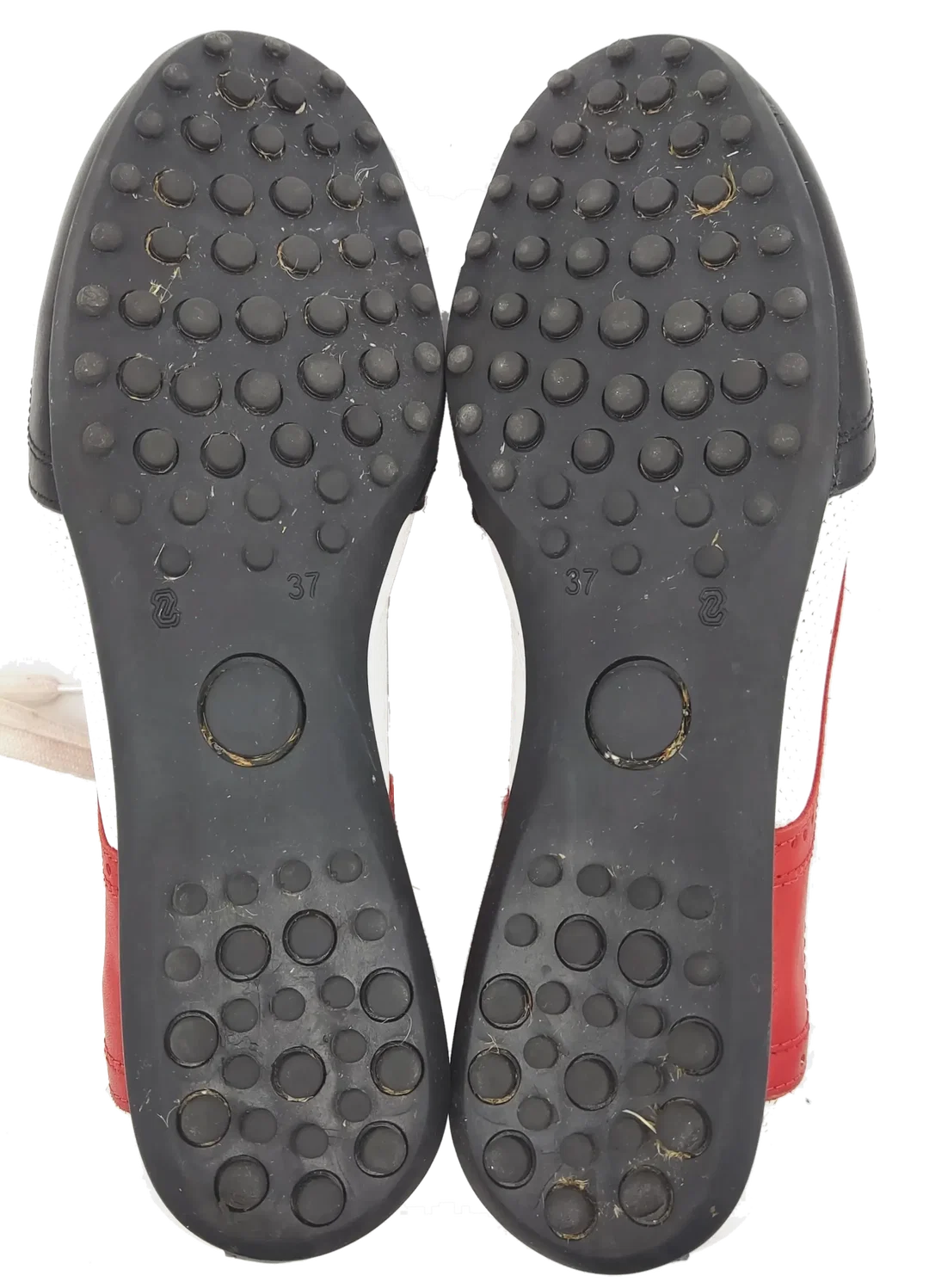 Walter Genuin Damengolfschuhe schwarz/weiß/rot Gr. 37 – Bild 5