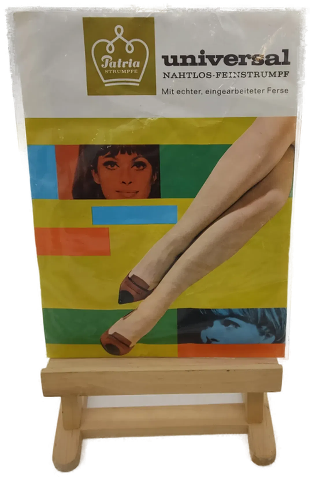 Patria Strümpfe schwarz 8 1/2  in Original Verpackung Vintage - Bild 1