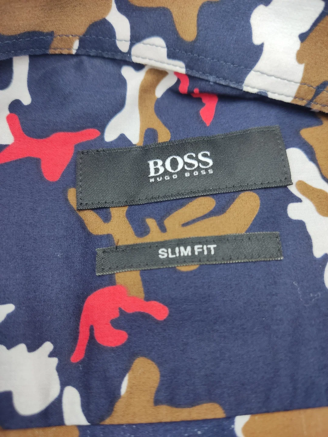 Boss Herren Hemd camouflage Gr. 43 – Bild 2