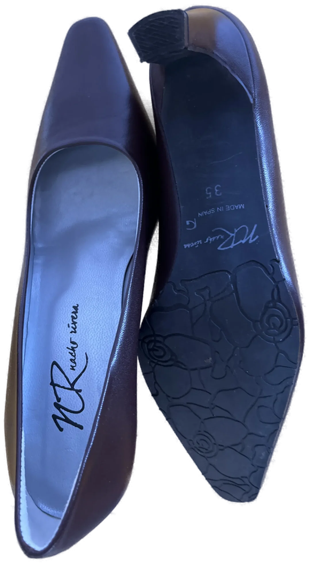 NACHO RIVERA Schuhe Damen Gr. 35 Absatzhöhe 6,5cm – Bild 3