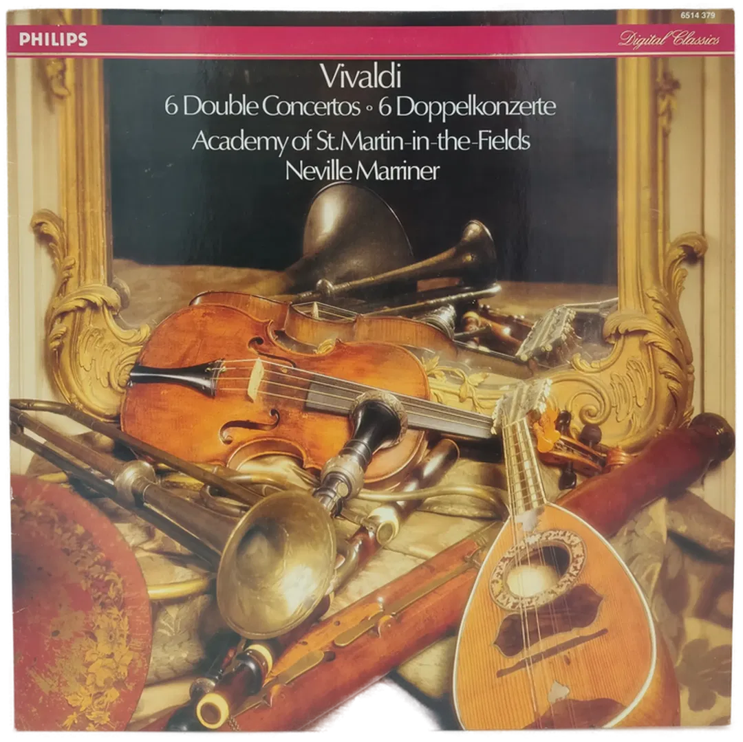 Vinyl LP - Antonio Vivaldi, Neville Marriner - 6 Doppelkonzerte  - Bild 2