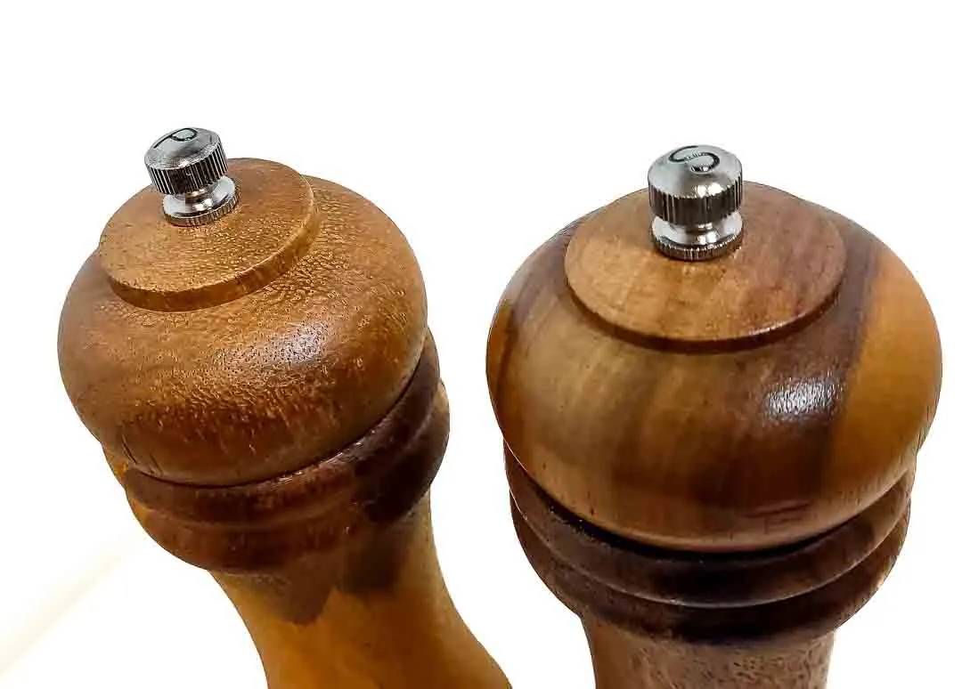 Silvercrest Salz- und Pfeffermühlen-Set – Echtholz Unbenutzt & Neuwertig 21 cm - Bild 1