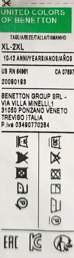 United Colors of Benetton Kindermütze dunkelblau Gr. XL-2XL - Bild 3