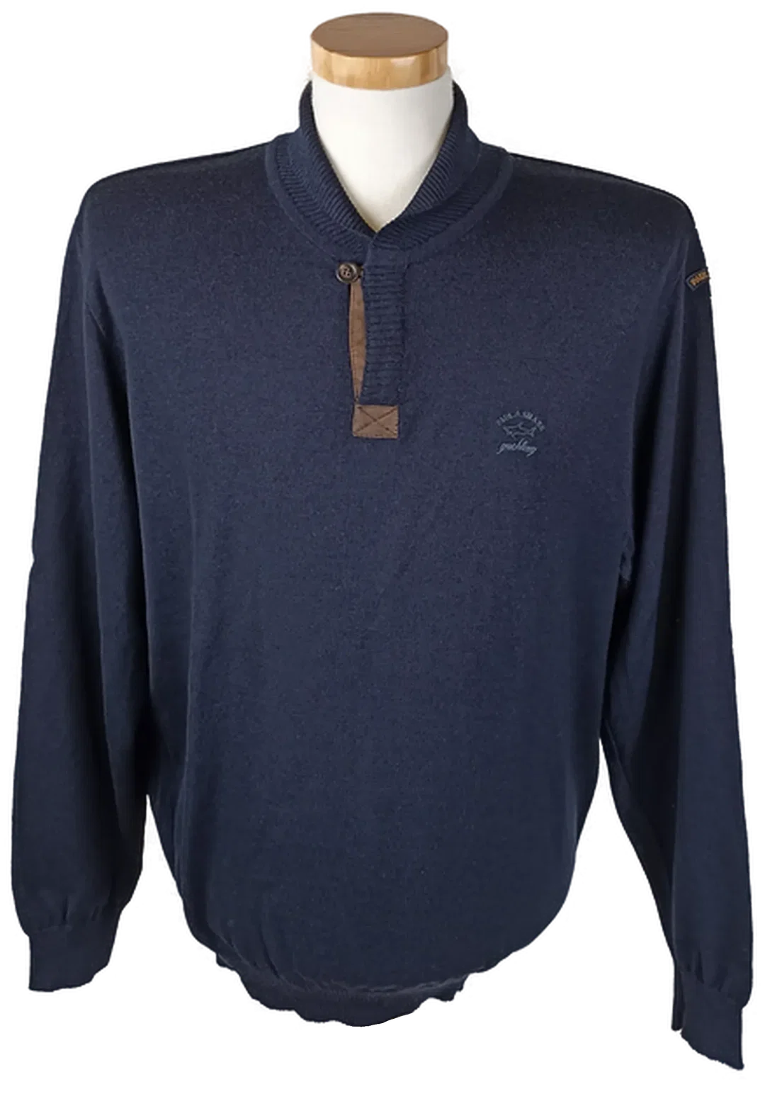 Paul & Shark Herrenpullover blau Gr. L – Bild 1
