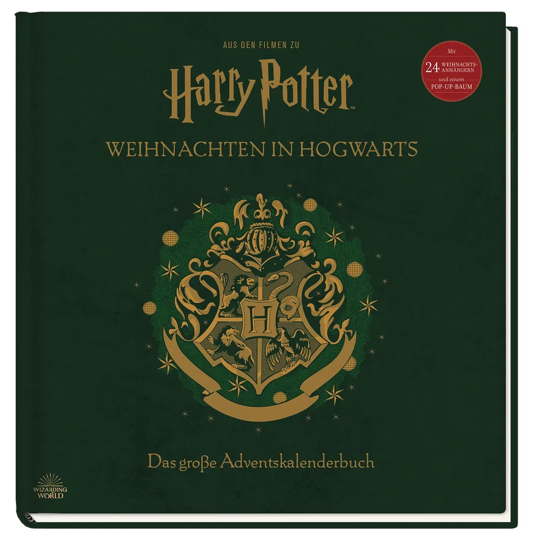 Aus den Filmen zu Harry Potter: Weihnachten in Hogwarts: Das große Adventskalenderbuch - Jody Revenson - Bild 2