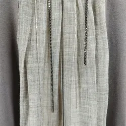 Fabiana Filippi - Graues Oberteil mit Kettendetails - XXL, 94% Baumwolle, 6% Lycra - Bild 4