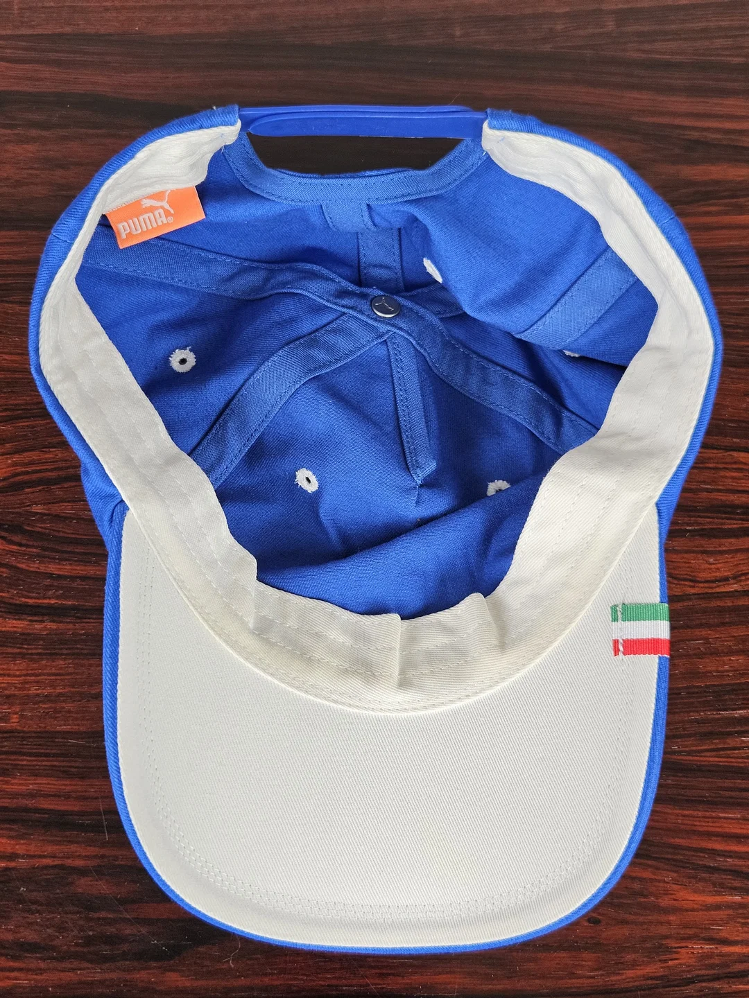 Puma ITALIA Kappe, blau- Fussball  – Bild 4