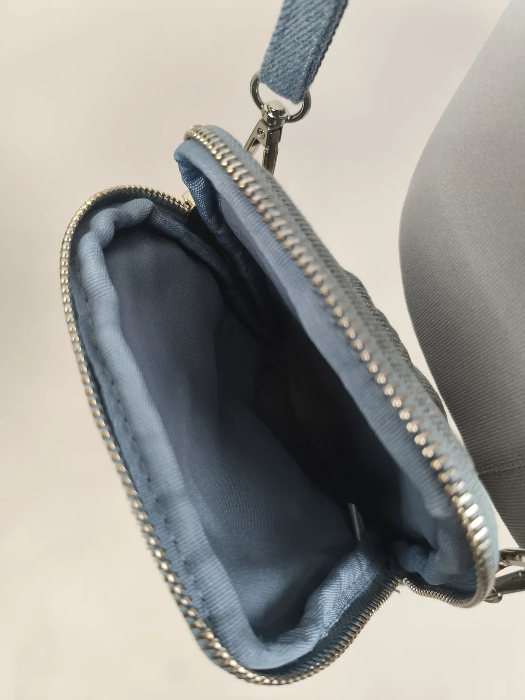 kleine Umhängtasche Jeans, crossbody Tasche – Bild 4