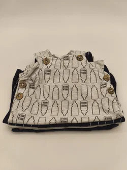 4er Set Latzhose Baby, Gr. 56 – Vorschau 6