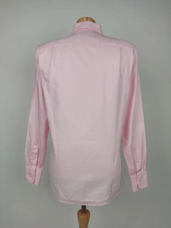 René Lezard Herren Hemd, rose - Gr. M  – Bild 3