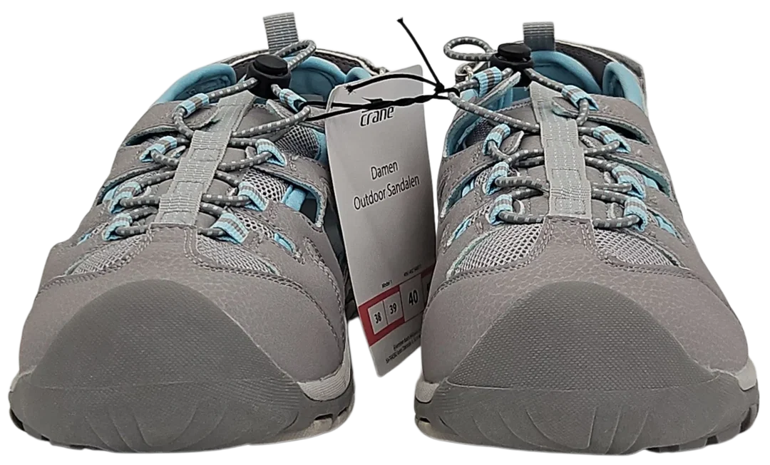 CRANE Damen Outdoor Sandalen - Gr 40 - grau  – Bild 2