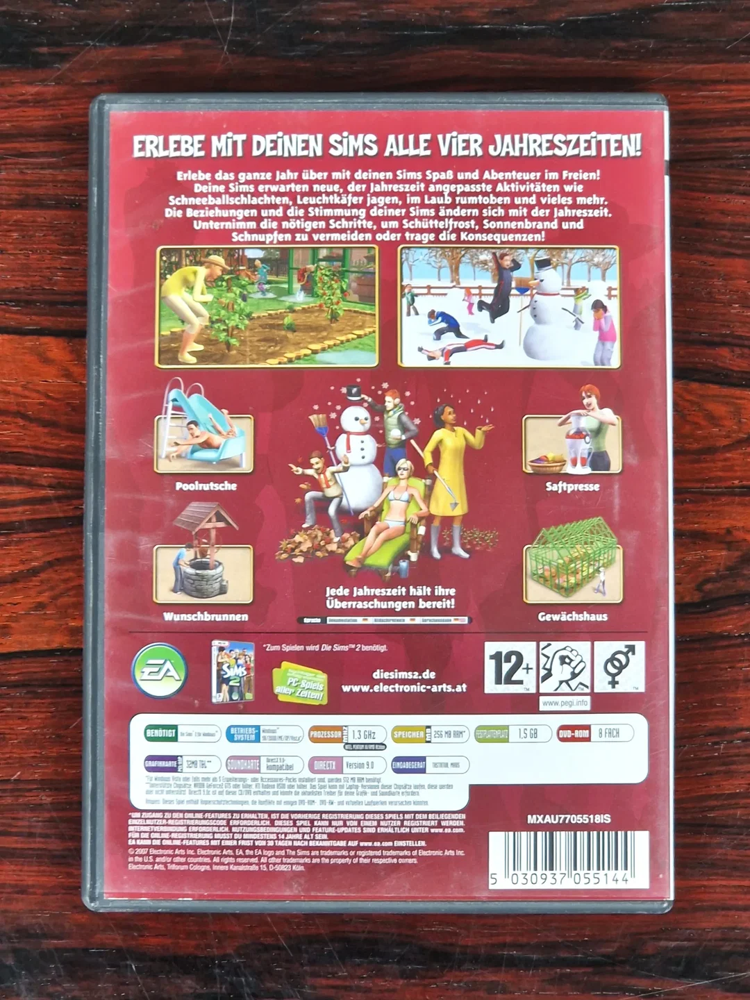 Die Sims 2: Vier Jahreszeiten - Erweiterungspack - PC-Spiel - DVD-ROM – Bild 2