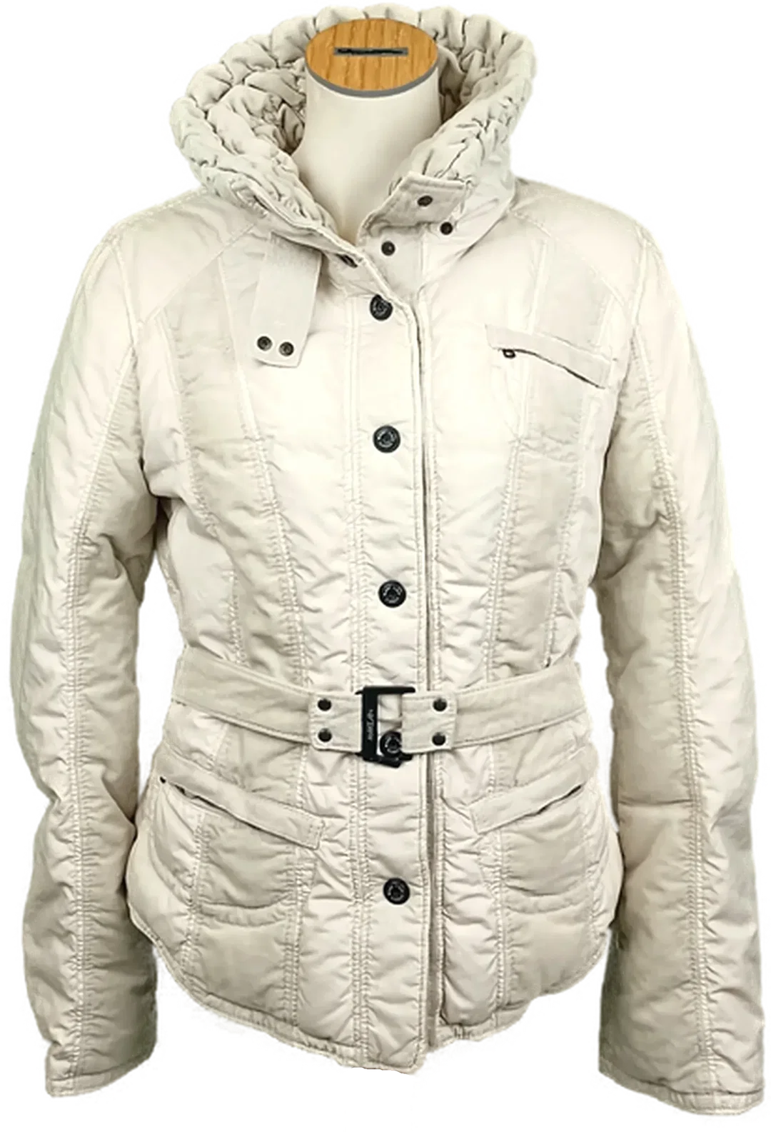 Marc Cain Damen Steppjacke creme Gr. M – Bild 1