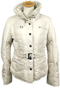 Marc Cain Damen Steppjacke creme Gr. M – Vorschau 1