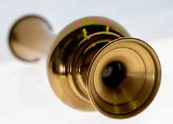 Wasserkrug Messing Gießkanne Höhe 17cm - Bild 2