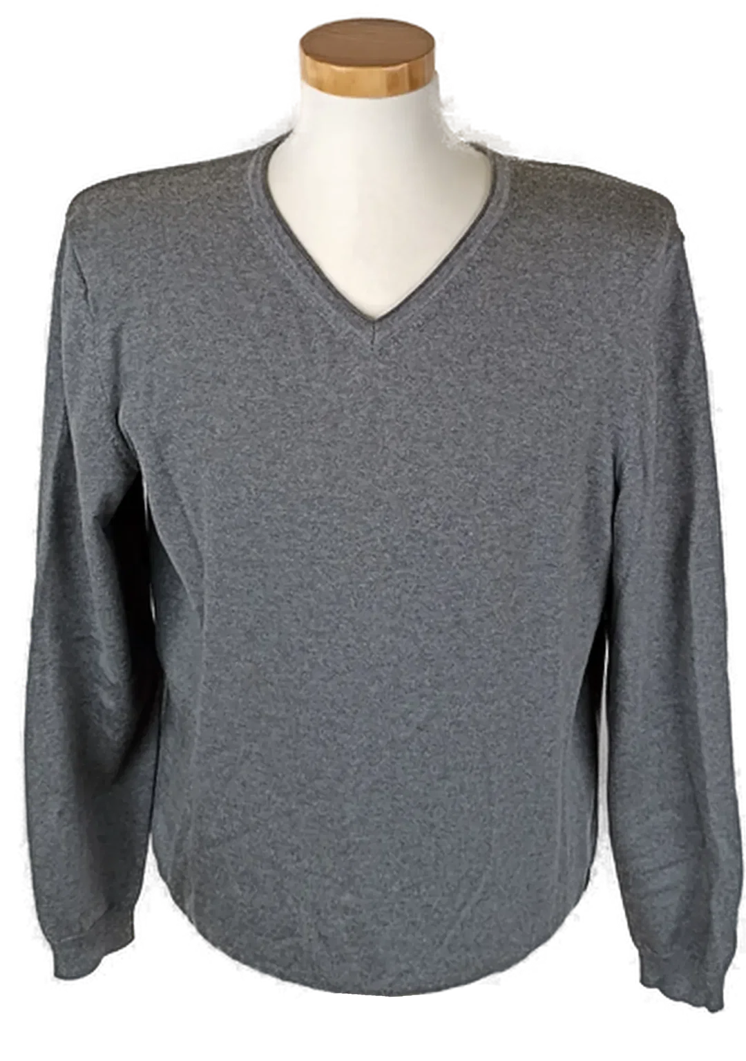 Hugo Boss Herrenpullover grau Gr. XL – Bild 1