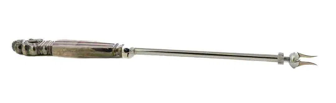 Sterling Denmark Käse‑Serviergabel 22,5 cm in Schachtel vom Juwelier Scheibl Käseschneider - Bild 4