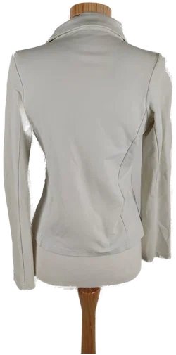 Damen Shirtblazer in Beige zum Knöpfen, Gr. S - Bild 2