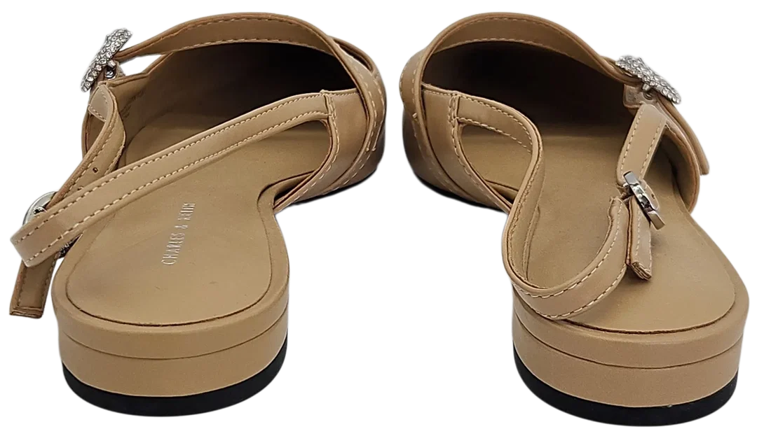 CHARLES & KEITH Damen Sling Pumps, beige - EU 37 – Bild 4