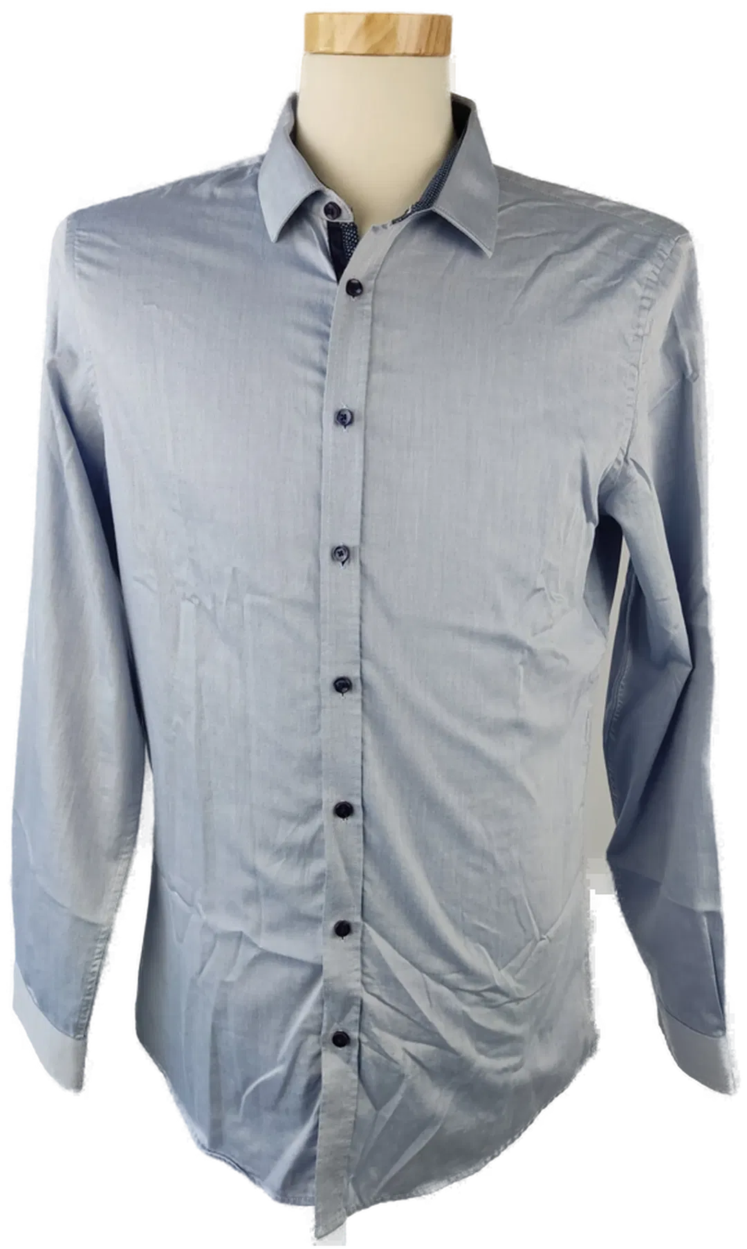 Angelo Litrico Herrenhemd hellblau - Gr. M (Slim fit) - Bild 1