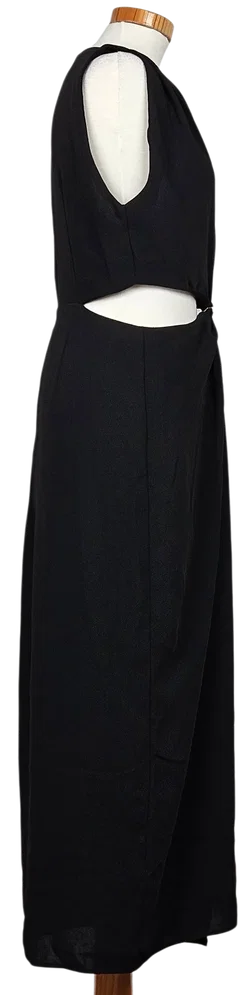 ZARA Damen Maxikleid, schwarz - EUR M  - Bild 3