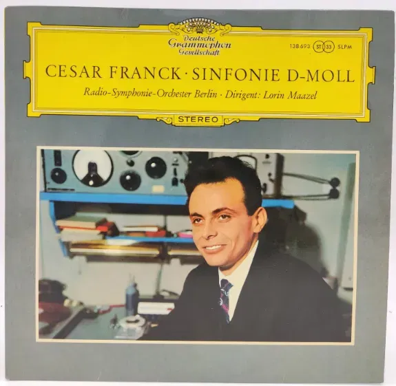 Vinyl LP - Cesar Franck - Sinfonie D-Moll  - Bild 2