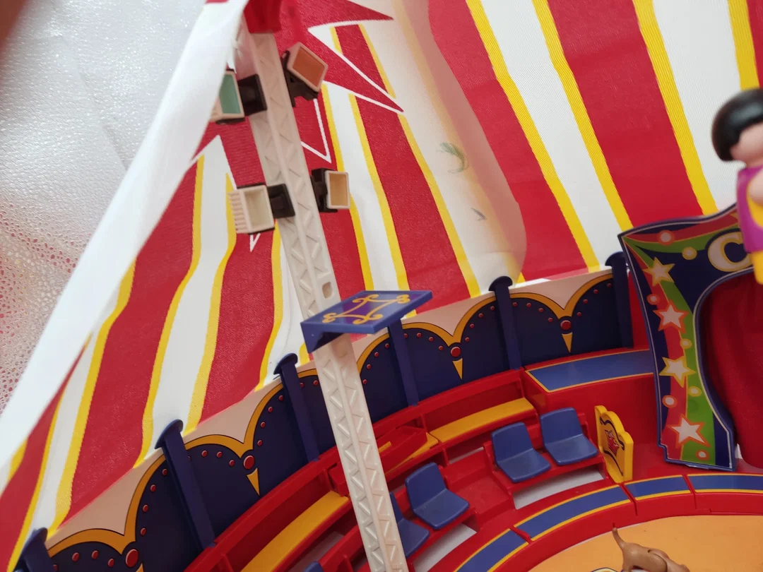 Playmobil Zirkus, Zirkuskapelle mit 4 fach Soundmodul, Hundezirkus, Artisten und Zauberkünstler – Bild 8