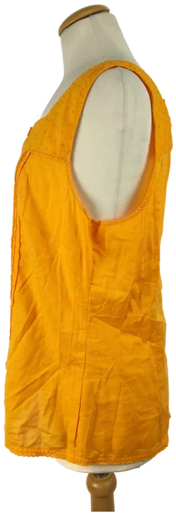 Damen Top s.Oliver Baumwolle Unifarben Gr.42 | Sommerleicht – Vorschau 2