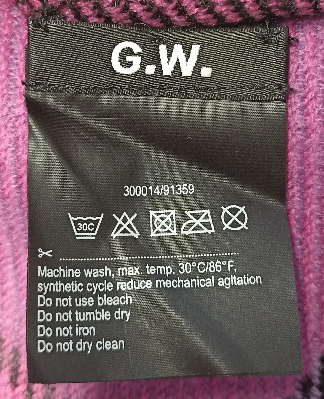 Gerry Weber Damenschal pink/schwarz – Bild 2
