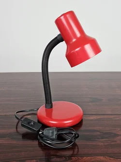 Vintage Tischlampe, rot - Höhe ca. 36 cm  - Bild 1