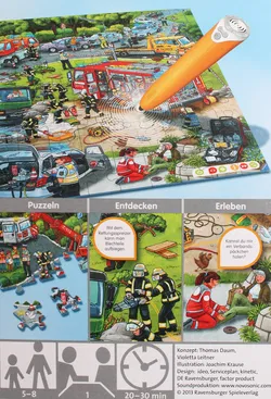 Tiptoi Puzzle von Ravensburger  – Im Einsatz (100 Teile) - Bild 2