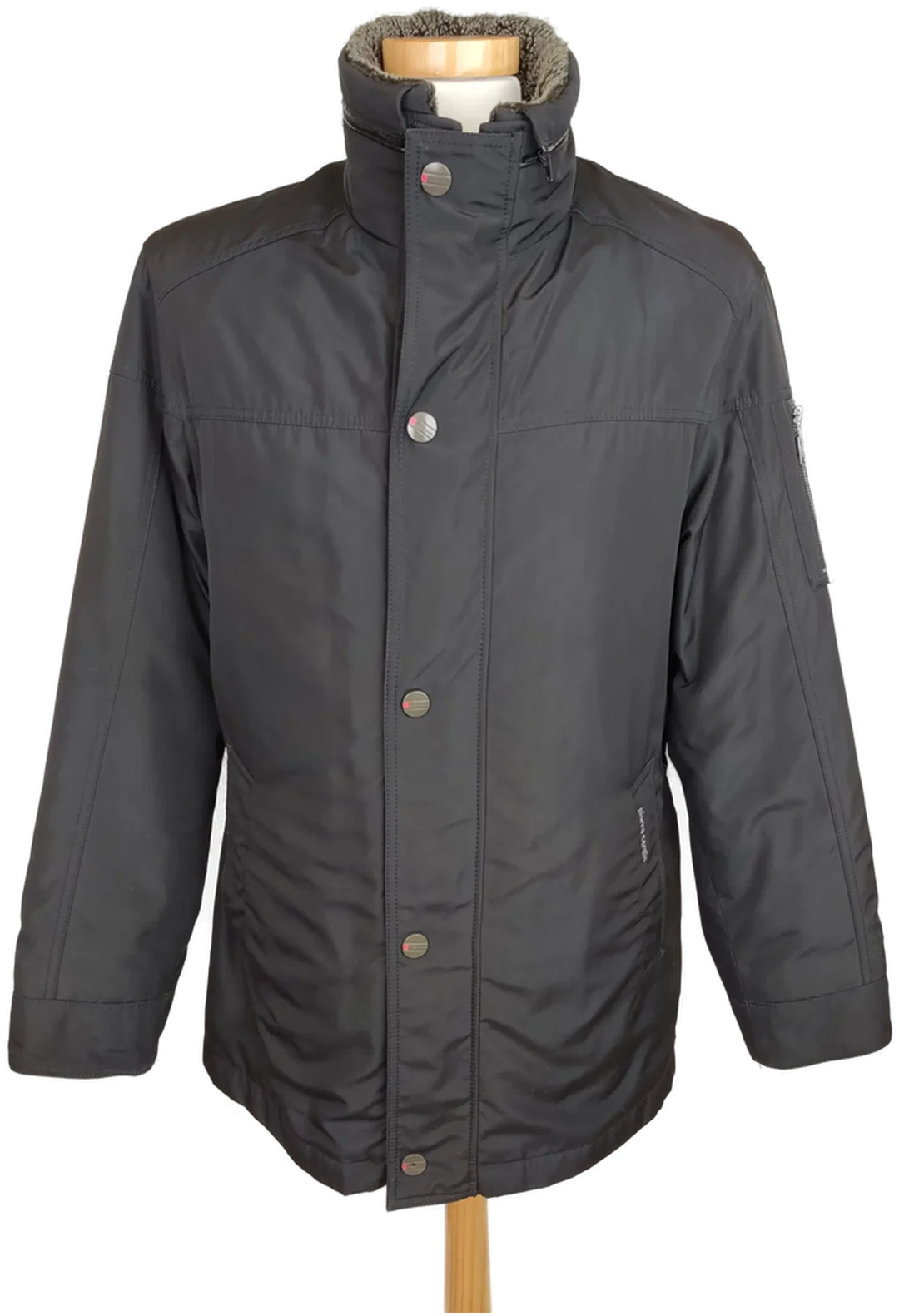 Pierre Cardin Herren Jacke mit Innenjacke, schwarz - M/48 - Bild 4