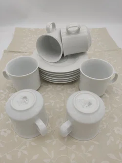 Porzellan-Kaffeeset 6-tlg | China Pearl - Bild 6