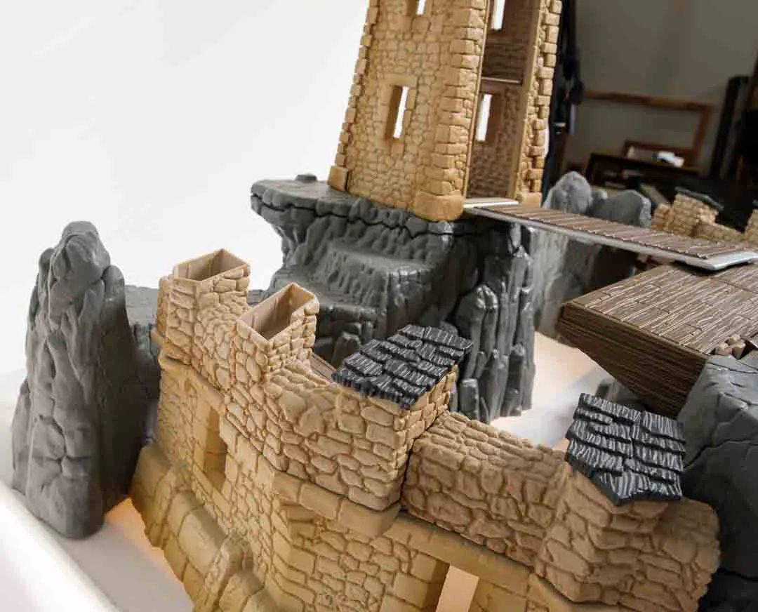 Schleich 42102 - Große Ritterburg | Gut erhaltenes Spielzeug für fantasievolles Spielen – Bild 3