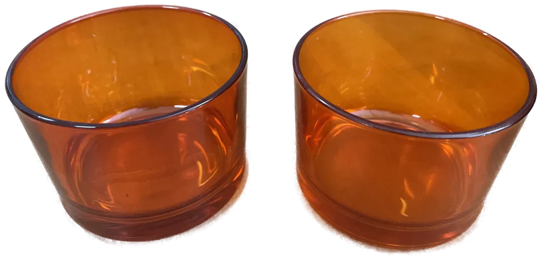 Gläser organge 2er Set - Bild 1