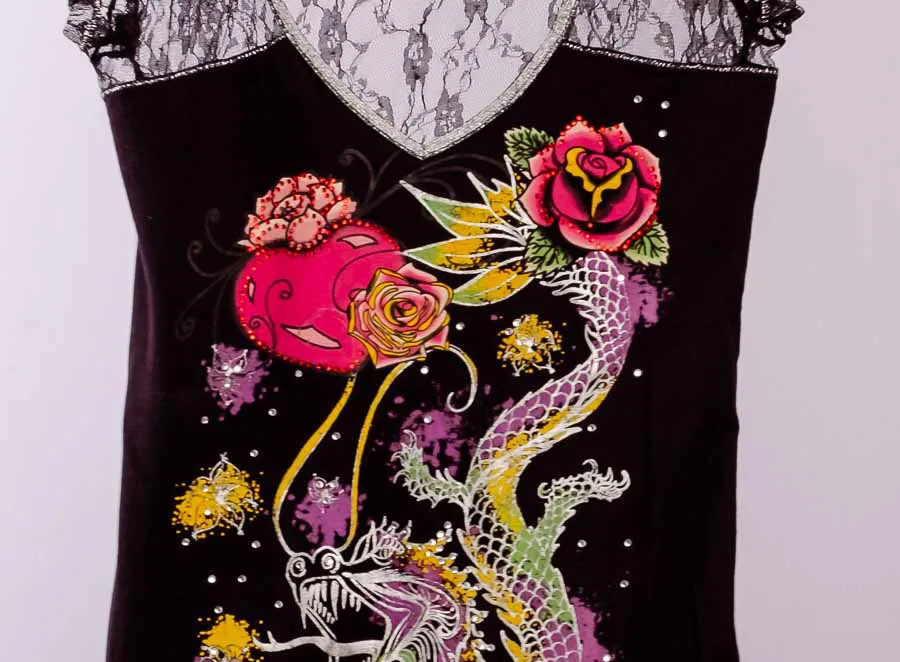 Shirt "MADONNA", ärmellos – Bild 2