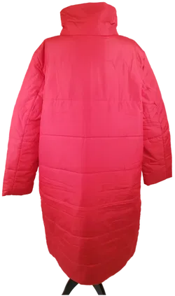 Rote Winterjacke lang - Gr. 42 / 100% Polyester - Bild 3