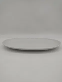 Lilien Porzellan - Große Vorlegeplatte weiß - Bild 9