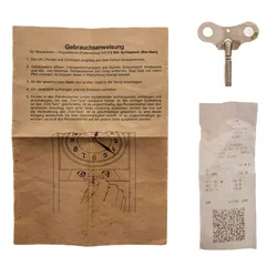 Pendeluhr Wanduhr mit Glockenwerk - Bild 3