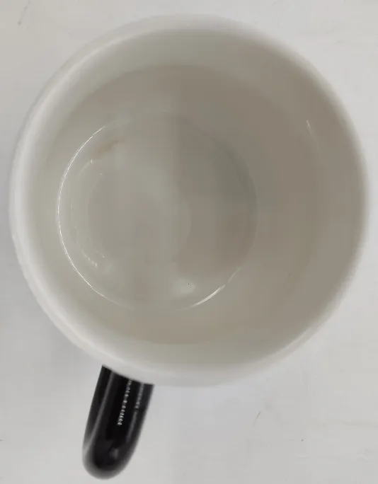 SHENDONG Panda-Teetasse mit Deckel und Löffel weiß/schwarz – Bild 3