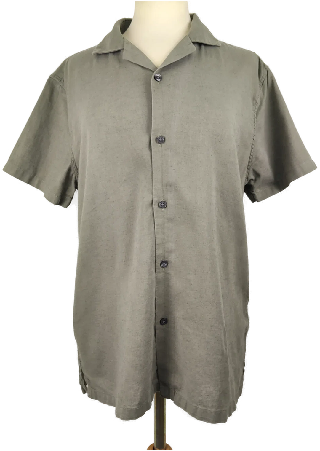 Herrenhemd Abercrombie & Fitch Leinen 42 | Sommerleicht - Bild 1