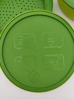 Micro-Dampfgarer Tupperware Kunststoff | Gesund Kochen - Bild 3