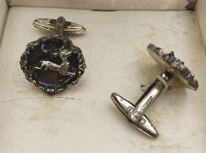Chic de Vienne - Vintage - Silber Manschettenknöpfe – Bild 2