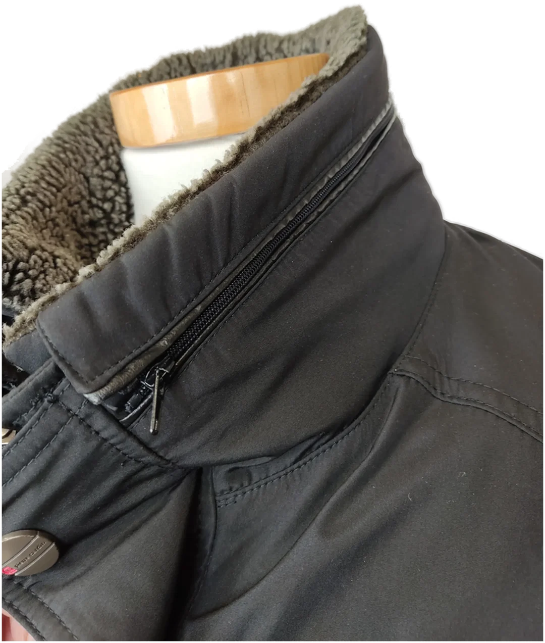 Pierre Cardin Herren Jacke mit Innenjacke, schwarz - M/48 – Bild 4