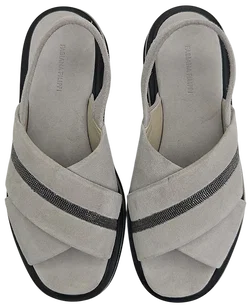 FABIANA FILIPPI Damen Sandalen, grau - Gr. 37 - Bild 5